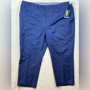 NWT Hart Schaffner Marx HSM Size 46 Traveler New York Fit 100% Wool Dress Pants